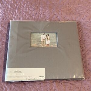 Recollections Gray Scrapbook Album